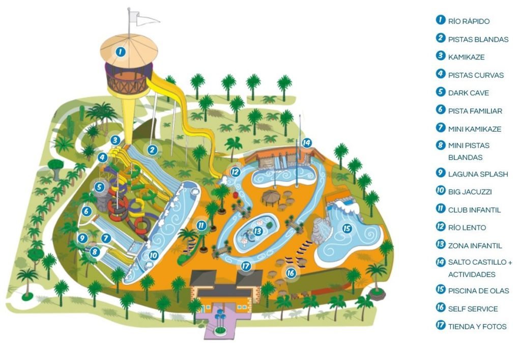 Acua Water Park (mappa)