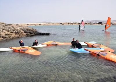 Windsurfkurs in den Lagunen von El Cotillo