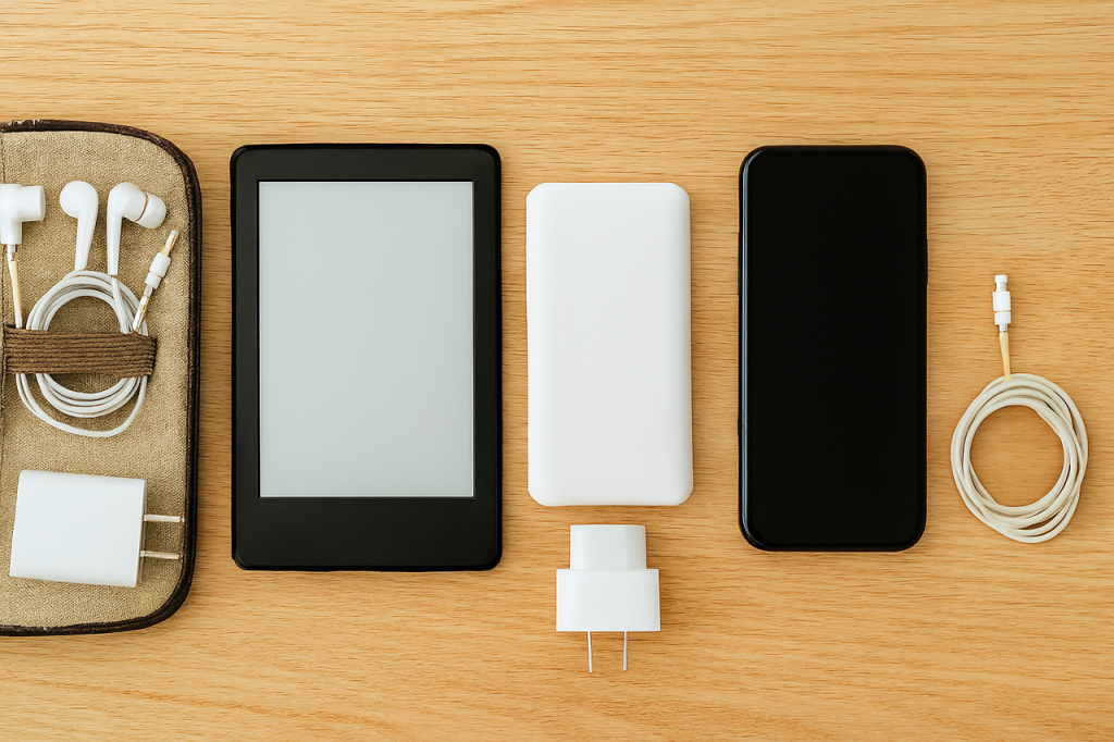 Elettronica da viaggio tutto il necessario per restare connesso
