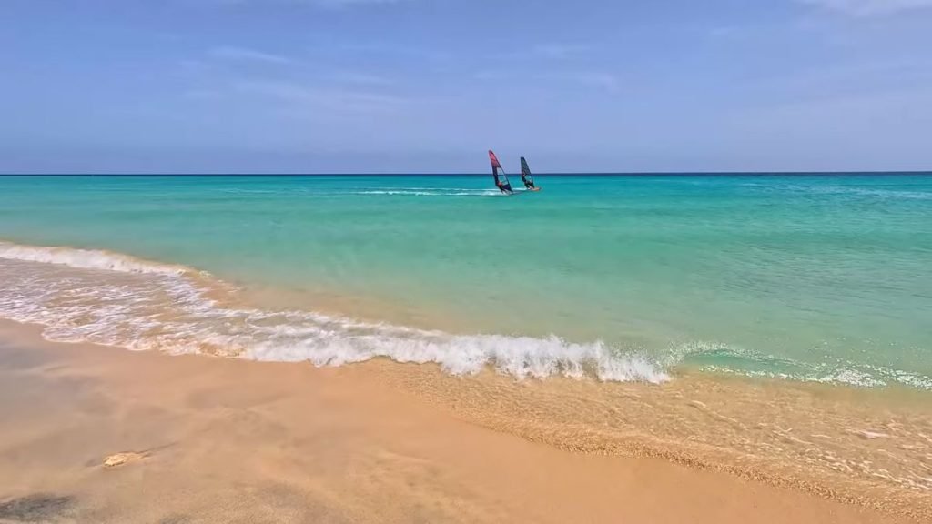Playa de Sotavento kitesurf