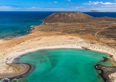 Randonnée guidée sur l'île de Lobos – Playa La Concha