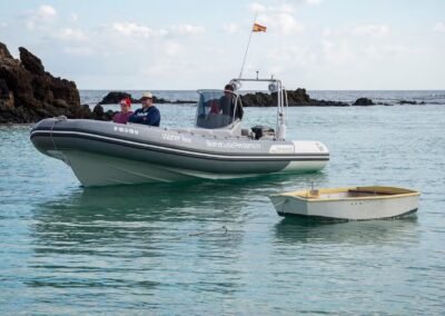 Taxi nautique pour l'île de Lobos